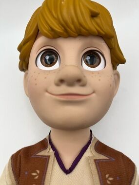 Kids Toy Doll  Kristoff from Frozen with Brown Hair and Brown Eyes